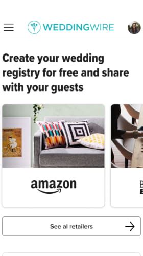 weddingwire registry search.